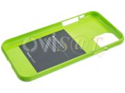 funda goospery verde lima para iPhone 11 pro max, a2218/a2161/a2220